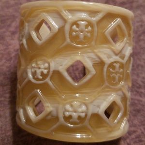 Genuine Tory Burch Lucite Cuff Bracelet